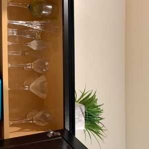 Various Waterford crystal wedding glasses